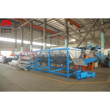 Horizontal screw conveyor